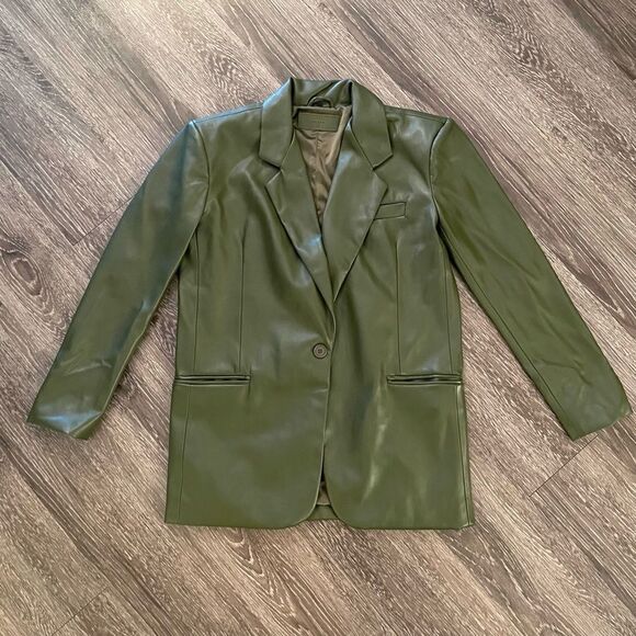 Blank nyc vegan leather blazer - Picture 1 of 8